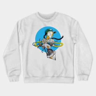 Robot Girl (My Heart is Real) Crewneck Sweatshirt